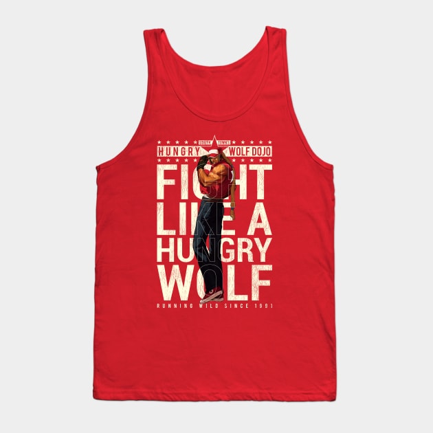 Hungry Wolf Dojo Gym Tank Top by RevLevel